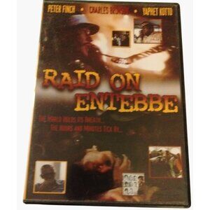 Raid on Entebbe DVD 1977  Movie Peter Finch Charles Bronson Yaphet Kotto